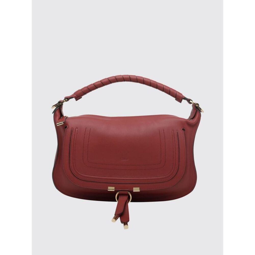 Chloe Women Marcie Shoulder Bag Chloe In Calfskin Leather With Braided Handle